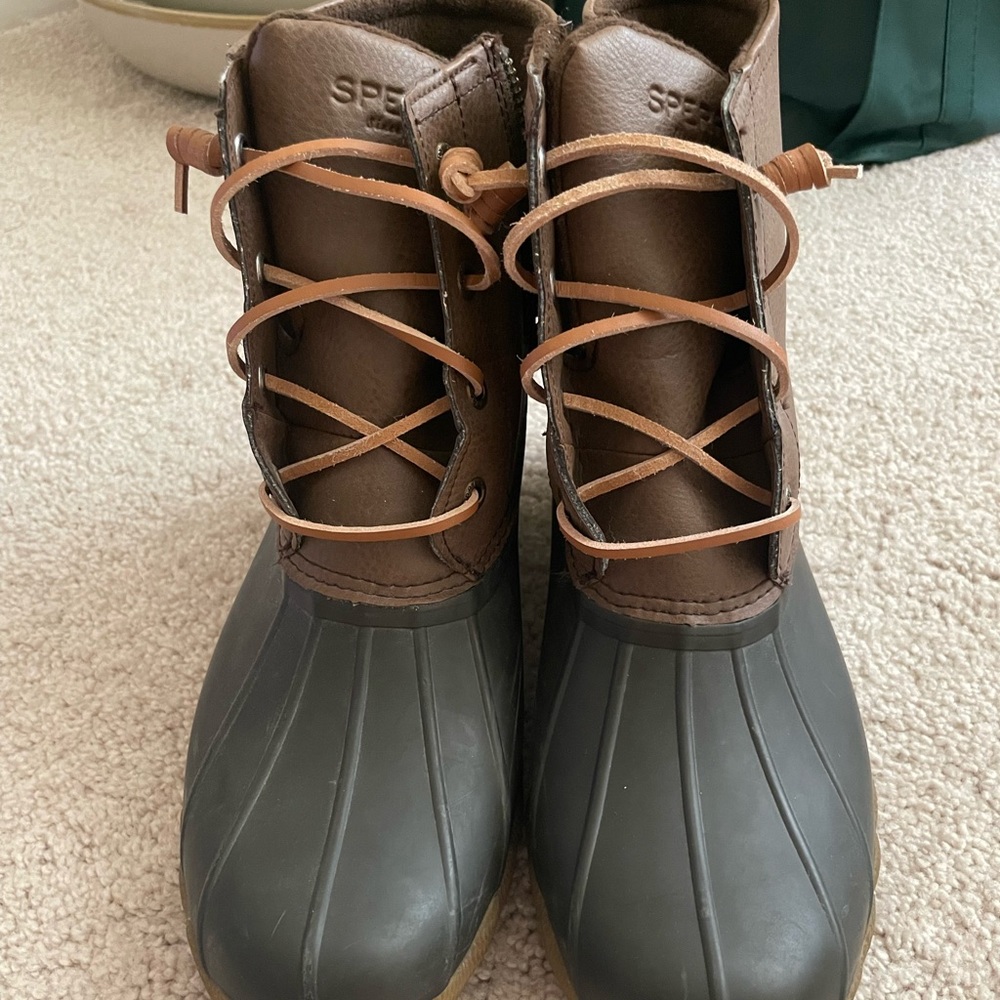 SPERRY SALTWATER DUCK BOOTS